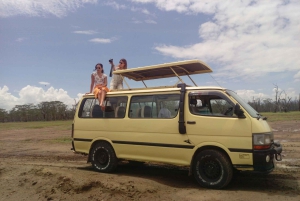 Safari in jeep al parco del lago Nakuru e safari in barca al lago Naivasha