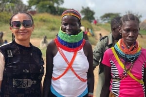 Lokichoggio: opastettu kierros rajamarkkinoilla ja kylässä, välipalat