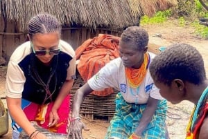 Lokichoggio: opastettu kierros rajamarkkinoilla ja kylässä, välipalat