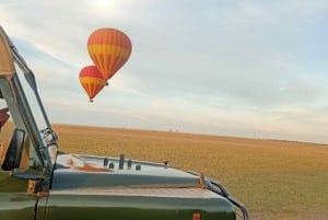 Maasai Mara: Safari balonem na ogrzane powietrze i śniadanie z szampanem