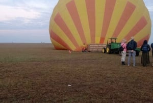 Maasai Mara: Safari balonem na ogrzane powietrze i śniadanie z szampanem