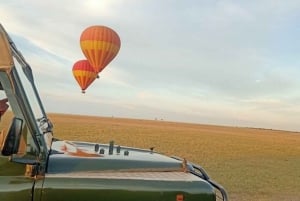 Maasai Mara: Heißluftballon-Safari & Champagner-Frühstück