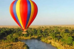 Masajowie Mara: safari balonem na ogrzane powietrze i śniadanie z szampanem