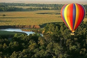 Maasai Mara: Luftballongsafari med frokost