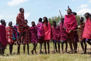 Wycieczka po tradycyjnej wiosce Masajów