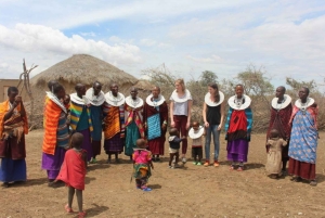 Экскурсия по традиционной деревне Масаи