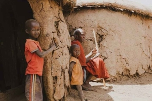 Экскурсия по традиционной деревне Масаи