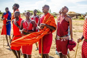 Экскурсия по традиционной деревне Масаи