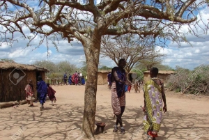 Экскурсия по традиционной деревне Масаи