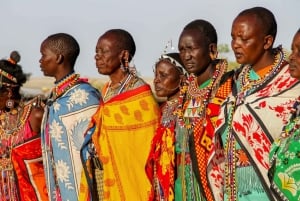 Kultureller Besuch eines Maasai-Dorfes in der Maasai Mara