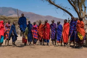 Maasai-kylän kulttuurivierailu Maasai Marassa