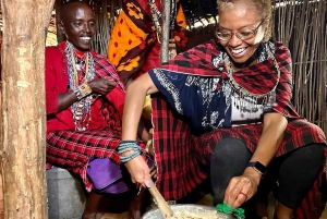Expérience du village Maasai : Excursion d'une journée