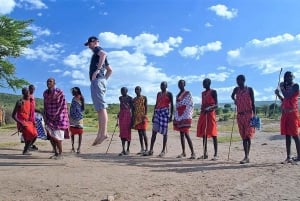 Fra Nairobi: 4 dagers budsjett-safari i Masai Mara og Nakurusjøen