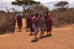From Nairobi to Masai Mara Reserve & Village visit Day trip