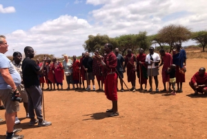 From Nairobi to Masai Mara Reserve & Village visit Day trip