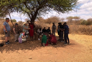From Nairobi to Masai Mara Reserve & Village visit Day trip