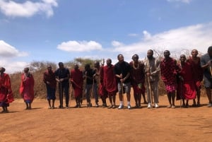 From Nairobi to Masai Mara Reserve & Village visit Day trip