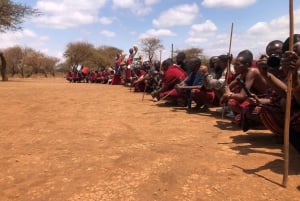 From Nairobi to Masai Mara Reserve & Village visit Day trip