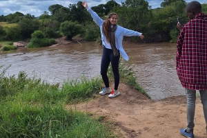From Nairobi to Masai Mara Reserve & Village visit Day trip