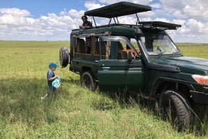 From Nairobi to Masai Mara Reserve & Village visit Day trip