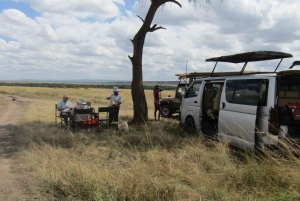 From Nairobi to Masai Mara Reserve & Village visit Day trip