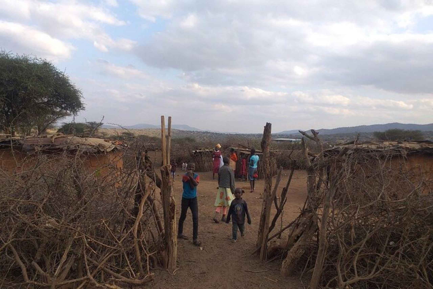 TOUR DI UN GIORNO DELL'ESPERIENZA CULTURALE DEL VILLAGGIO MASAI.