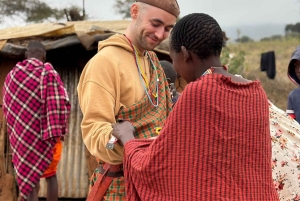 MASAI-DORP CULTURELE ERVARING DAGTOCHT.