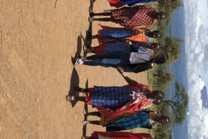 Masai-kyläkierros ja kulttuuri Kajiadoon Nairobista.
