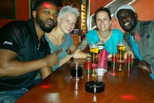 Mombasa Bar Crawl und Matatu Erlebnis! Abholung von Diani