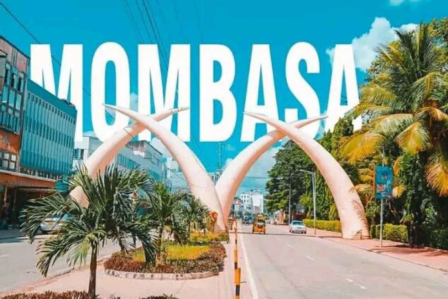 Recorrido histórico a pie por la ciudad de Mombasa.