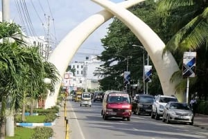 Mombasan kaupungin historiallinen opastettu kävelykierros.