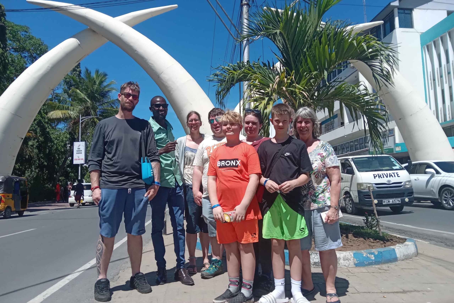 Mombasa stadsvandring, Fortjesus, Oldtown, Tusks och Spice Market.