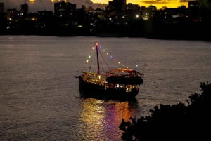 Mombaça: Cruzeiro noturno de dhow com jantar