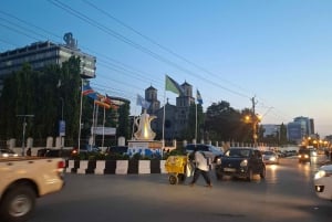 MOMBASA: Fort Jesus, Stare Miasto, żyrafa, strusie, oryksy, elandy, dzika wycieczka