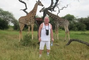 Mombasa: Guided Nature Walk Amongst Giraffes In Haller Park.