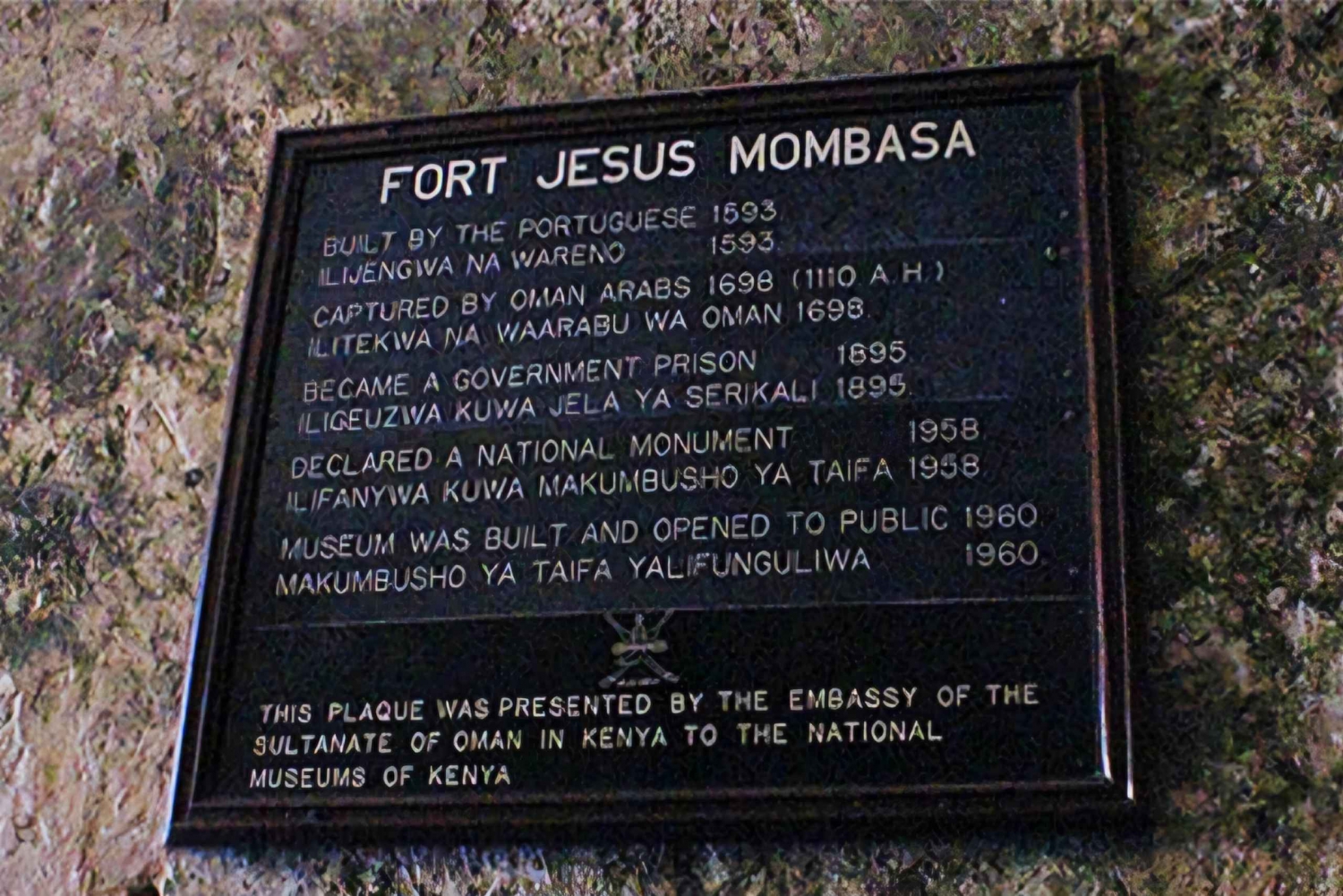 Mombasa: Historical Guided city walking tour.