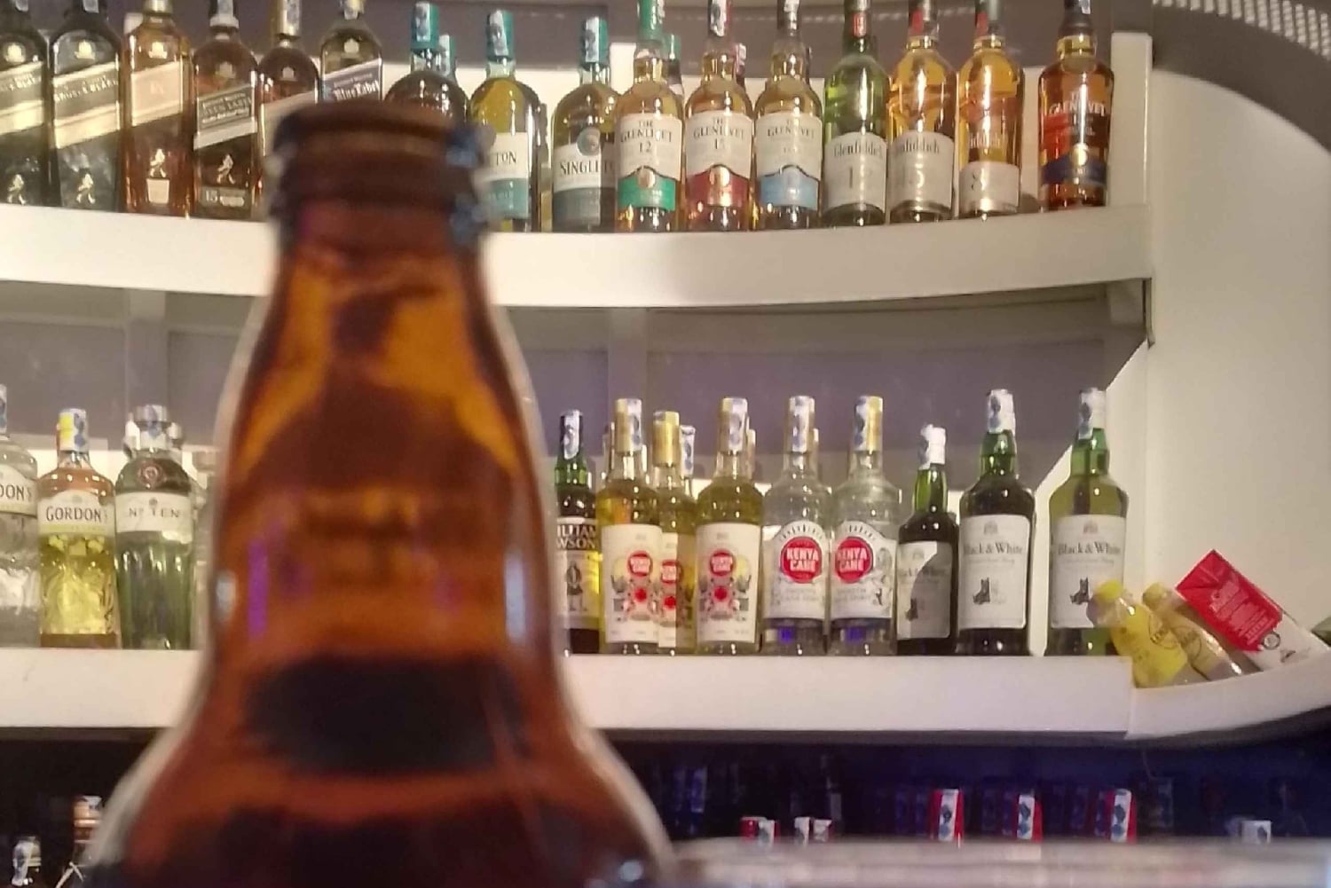 モンバサ：ナイトライフツアー（ワインの試飲とディナー付き）