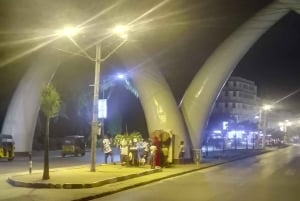 モンバサ：ナイトライフツアー（ワインの試飲とディナー付き）