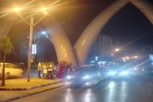 モンバサ：ナイトライフツアー（ワインの試飲とディナー付き）