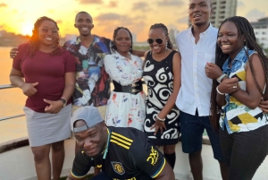 Mombasa: Sunset Cruise with DJ, Snacks, and Drinks