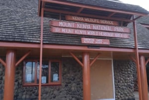 Mt Kenya Hiking: Hiking up mount Kenya.