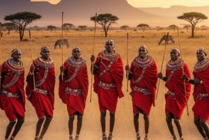 Nairobi : safari de 3 jours à Masai Mara et sources chaudes