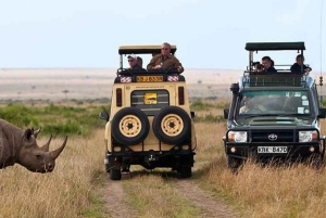 Nairobi: 4 dias de acampamento no Masai Mara e no Lago Nakuru em veículo com tração às quatro rodas
