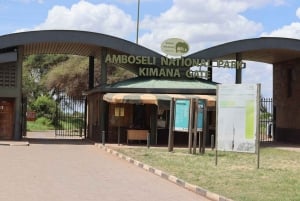 Nairobi: Amboselin kansallispuisto, yön yli kestävä safarikierros