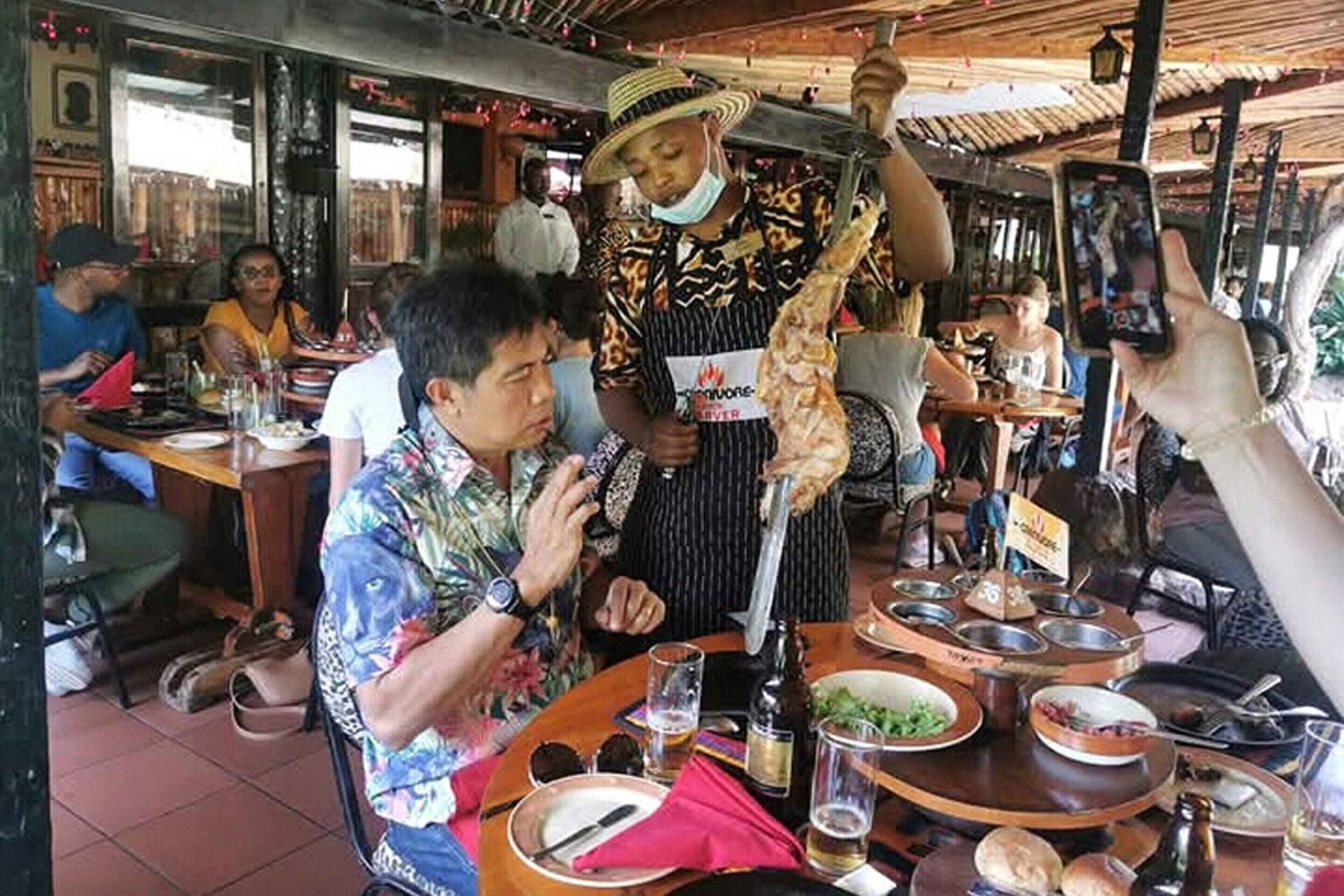 Nairobi: Carnivore Restaurant Dining Experience with Pickup