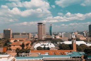 Passeio pela cidade de Nairobi com histórias, ruas e sabores locais
