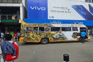 Nairobin keskusta ja kävelykierros kaupungissa