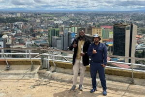 Nairobin keskusta ja kävelykierros kaupungissa