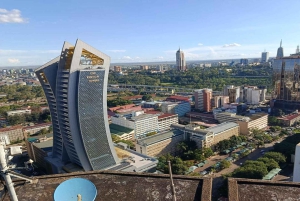 Nairobin keskusta ja kävelykierros kaupungissa