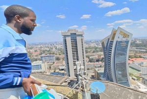 Nairobin keskusta ja kävelykierros kaupungissa